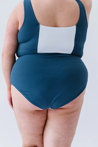 Island Colorblock Bottom | Deep Blue