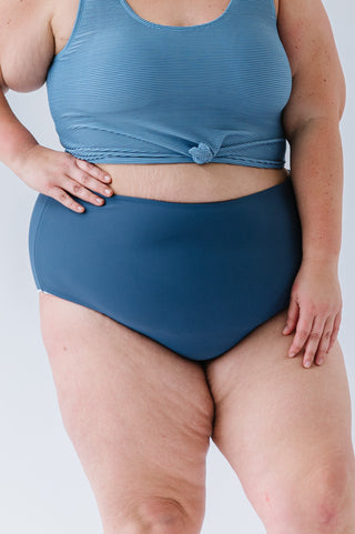 Leisure Reversible Bottom | Ocean Blue Floral