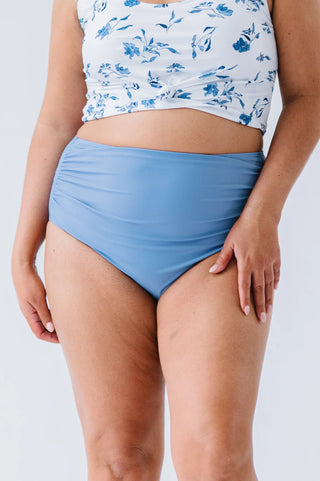 High Rise Barefoot Bottom | Surface Blue | Final Sale