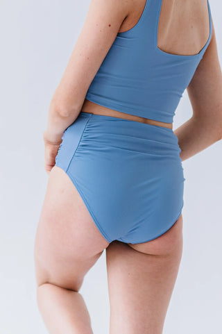 High Rise Barefoot Bottom | Surface Blue | Final Sale