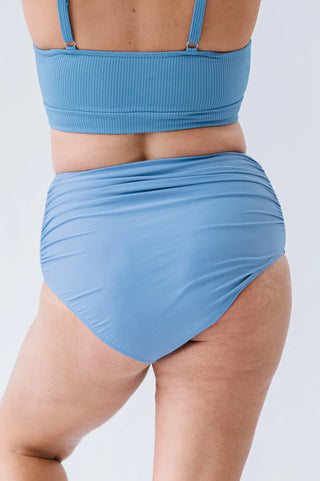 High Rise Barefoot Bottom | Surface Blue | Final Sale