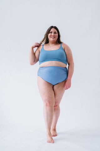 Salty Air Top | Surface Blue