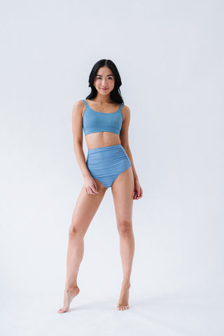 Salty Air Top | Surface Blue