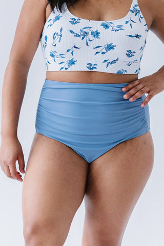 High Rise Barefoot Bottom | Surface Blue | Final Sale