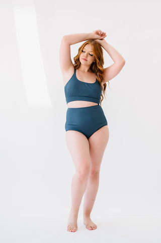 Salty Air Top | Deep Blue