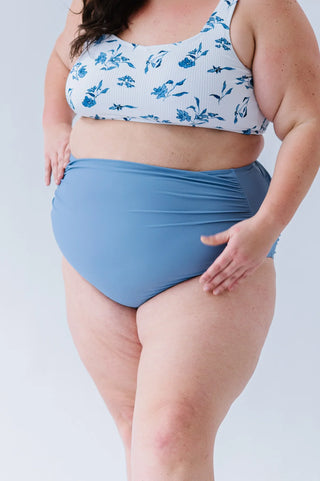High Rise Barefoot Bottom | Surface Blue | Final Sale