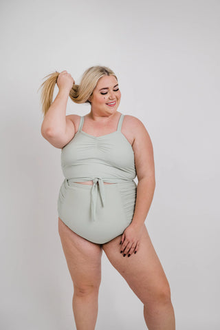 Stay-Cation Top | Sage | Final Sale