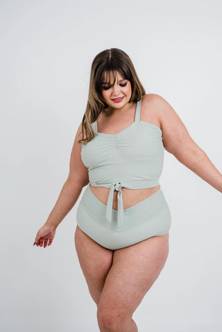 Stay-Cation Top | Sage | Final Sale