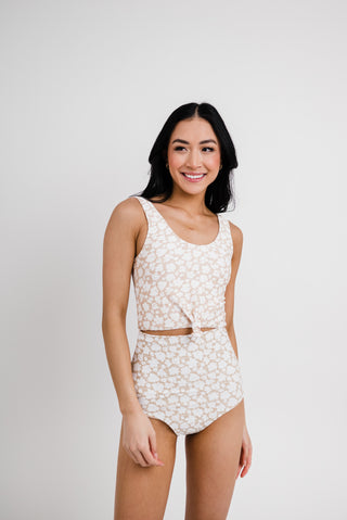 Traveler Top | Tan Floral | Final Sale