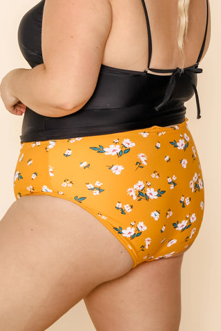 Lush Reversible Bottoms | Mango/Floral
