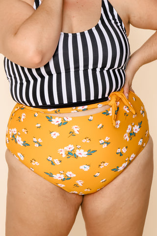 Nori Reversible Bottoms | Mango/Floral