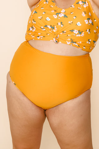 Bali Reversible Bottoms | Mango/Floral