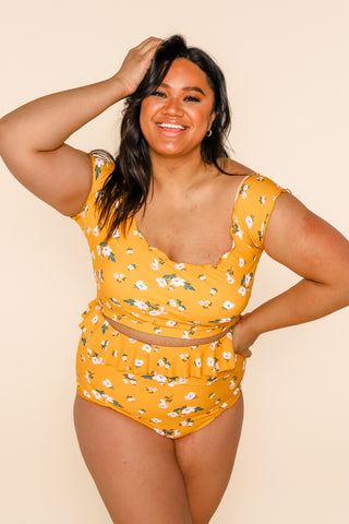 Mo'orea Top | Mango Floral