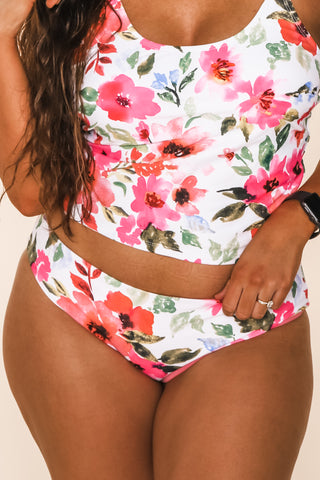 Breeze Reversible Bottoms | Watermelon/Floral