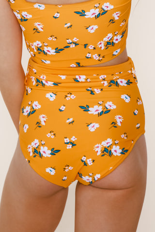 Nori Reversible Bottoms | Mango/Floral
