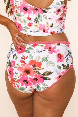 Lush Reversible Bottoms | Watermelon/Floral
