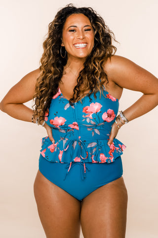 Phi Phi Top | Blue Floral