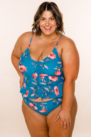 Phi Phi Top | Blue Floral