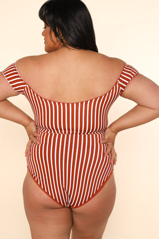 Mo'orea Top | Sienna Stripes